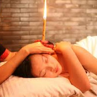 Ear candling service from the original Real Health website